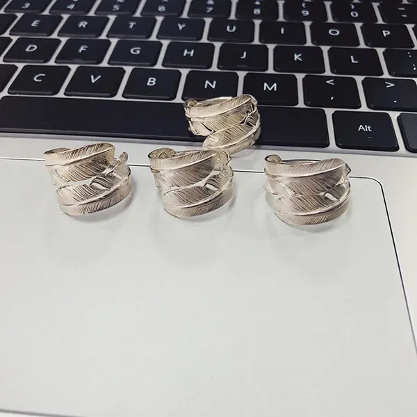 ゴローズ スーパーコピー フェザーリング ダブルフェザーリング ハンドメイド gof65814