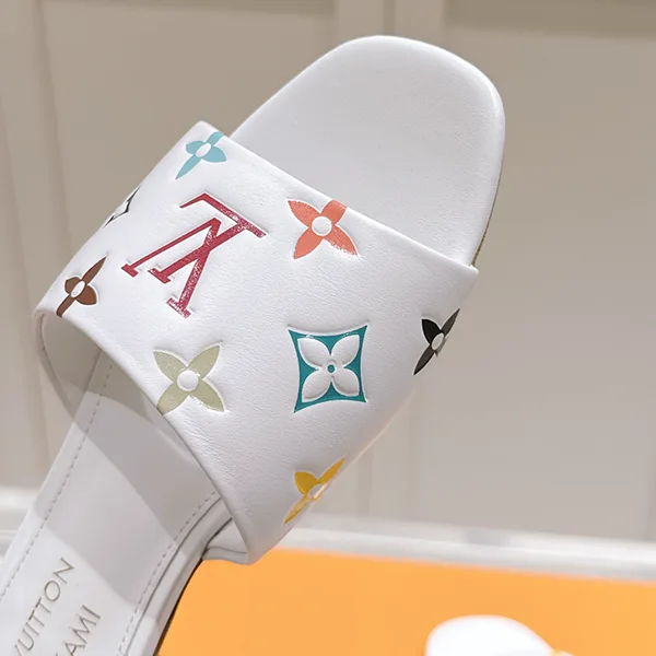 ルイヴィトン×村上隆 6AM フラットミュールスライド レプリカ 1AGVW3