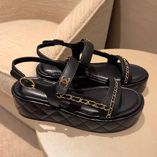 高級ブランドシャネル マトラッセソールサンダル 4色 shk68675