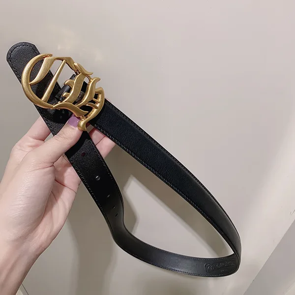 秋冬大セールクロムハーツ 22K ゴールド 1.5 ガンスリンガー レザーベルト レプリカ Kux74747