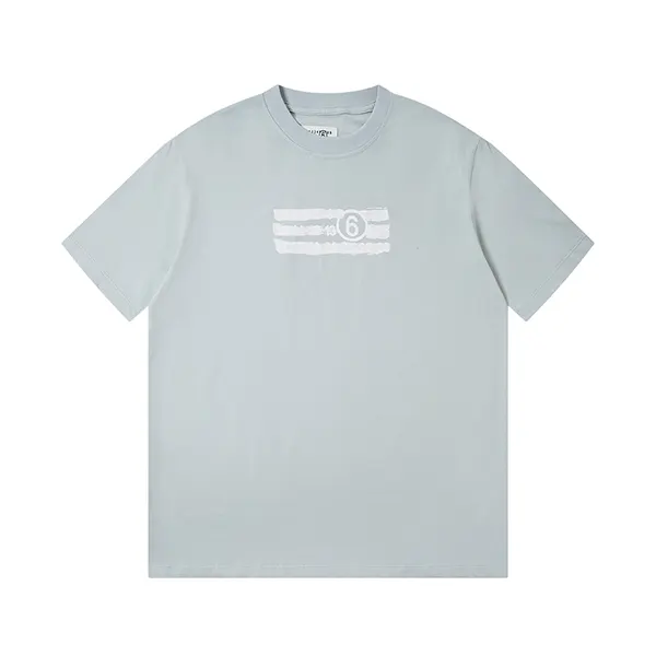 大人気! エムエムシックス ツーレイヤー コットンジャージーTシャツ Mam03823