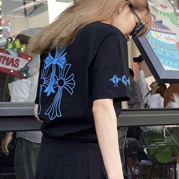 超人気状態!【クロムハーツ 】トリプルクロス Tシャツ N級品 半袖 Kut74547