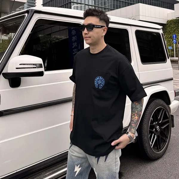 超人気状態!【クロムハーツ 】トリプルクロス Tシャツ N級品 半袖 Kut74547