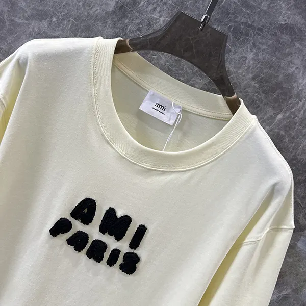 アミパリス パッチ Tシャツ 偽物 コットンジャージー UTS0757