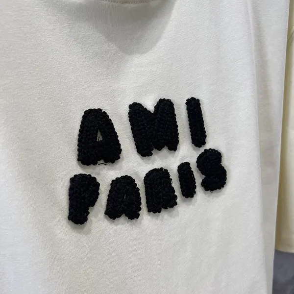 アミパリス パッチ Tシャツ 偽物 コットンジャージー UTS0757