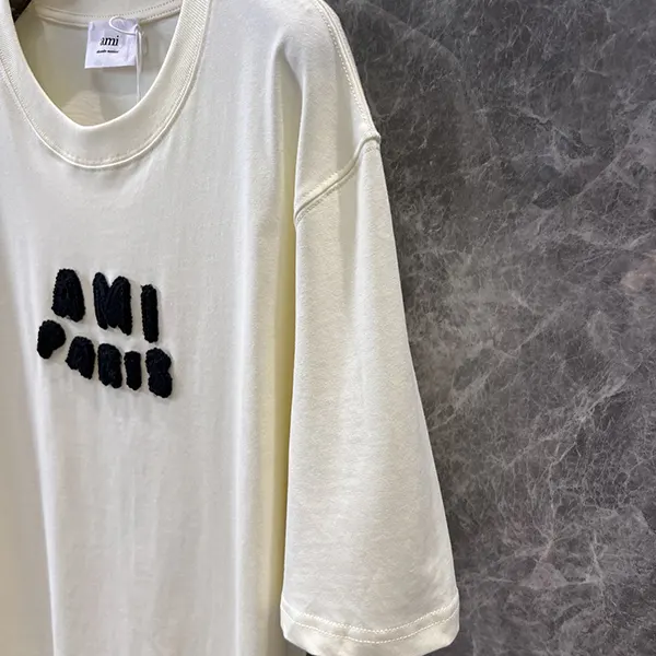 アミパリス パッチ Tシャツ 偽物 コットンジャージー UTS0757