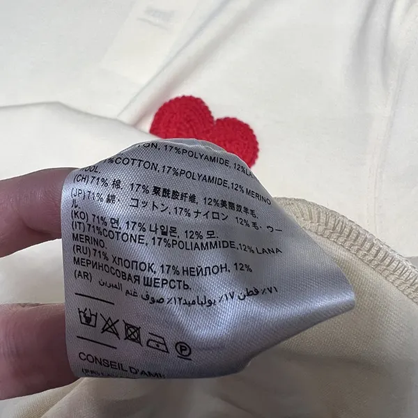アミ パリス■オーガニックコットンパッチ Tシャツ 偽物 HTS065