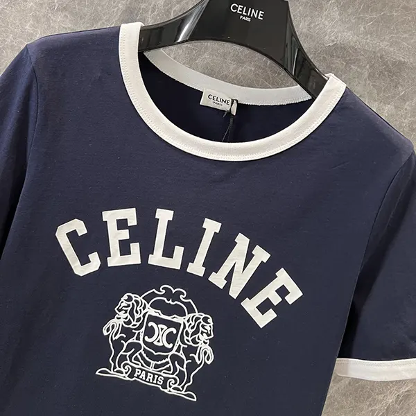 すぐ届く!セリーヌ BLASON 70 s Tシャツ 偽物/ コットンジャージー rx09c6