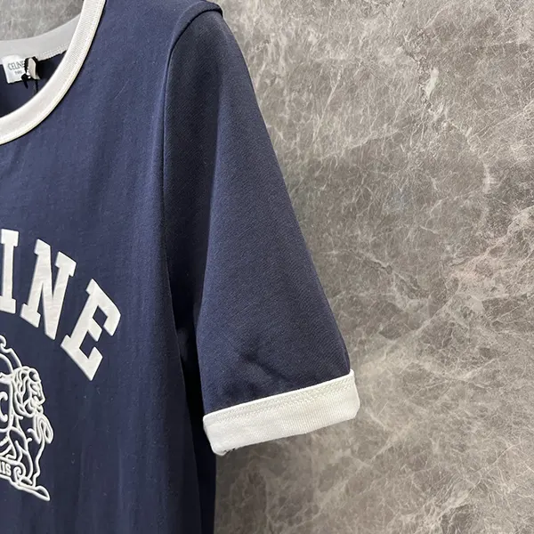 すぐ届く!セリーヌ BLASON 70 s Tシャツ 偽物/ コットンジャージー rx09c6