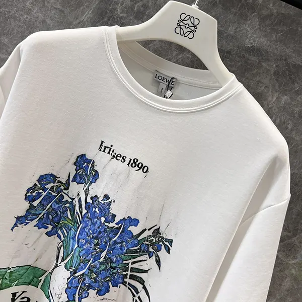 ロエベ リラックスフィットTシャツ 偽物 プリントTシャツ 滝沢眞規子 s540y2