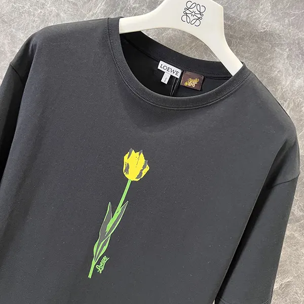 ロエベ リラックスフィット Tシャツ 偽物(コットン) h616y2