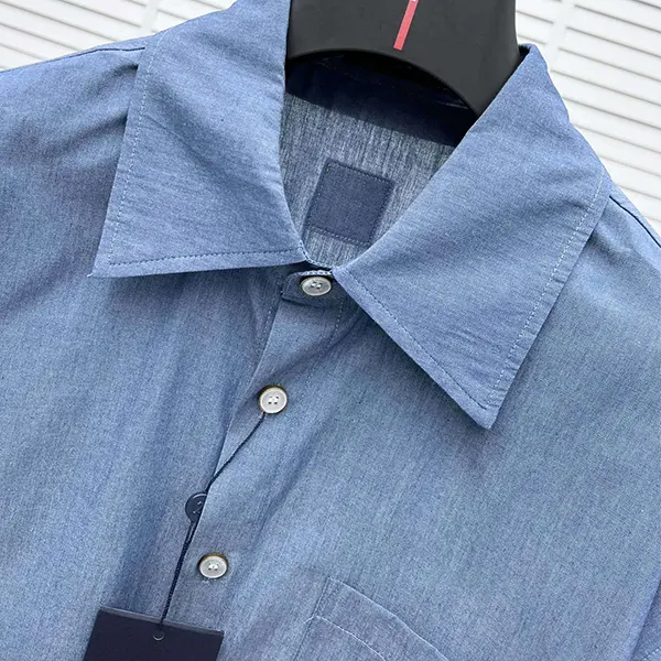 ルイヴィトン シャンブレー半袖シャツ n級品 vuf80011