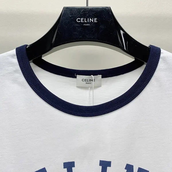 【使い勝手抜群】セリーヌ Tシャツ コットンジャージー Cea44738
