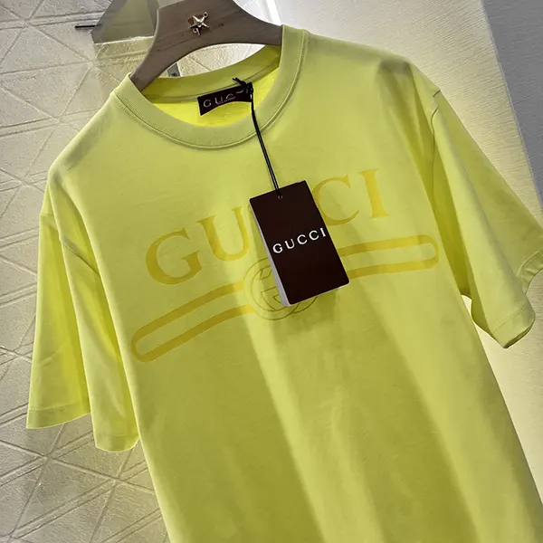 高級ブランド グッチ コットンジャージー プリント Tシャツ gua81751