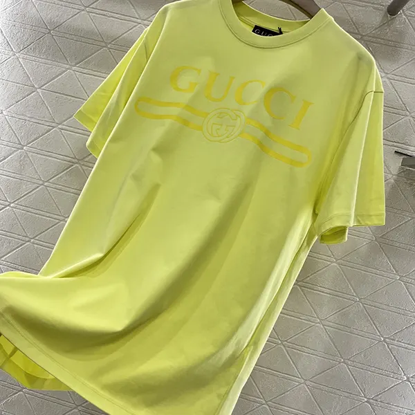 高級ブランド グッチ コットンジャージー プリント Tシャツ gua81751
