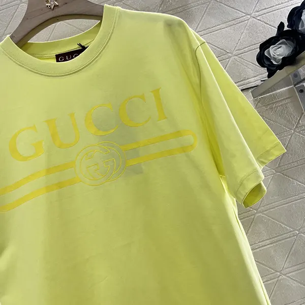 高級ブランド グッチ コットンジャージー プリント Tシャツ gua81751