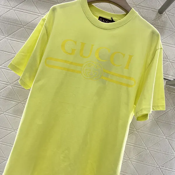 高級ブランド グッチ コットンジャージー プリント Tシャツ gua81751