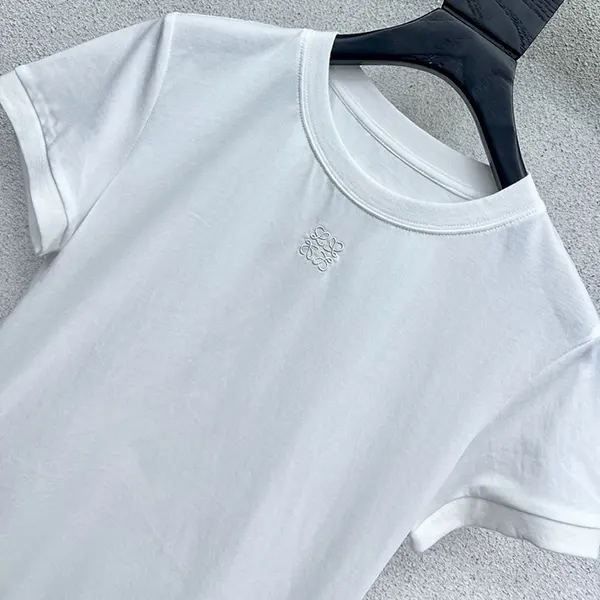 n級品 おすすめ ロエベ コットンレースTシャツ スーパーコピー loo72995