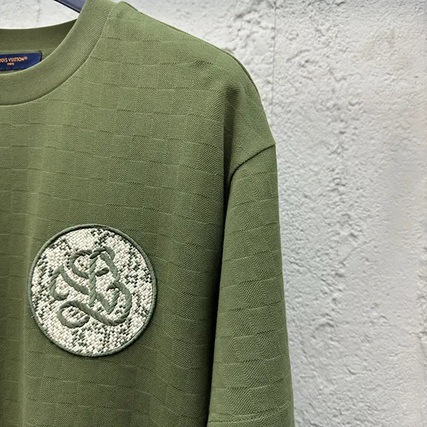 すぐ届 ルイヴィトン シグネチャー 偽物 コットン Tシャツ vuf76722
