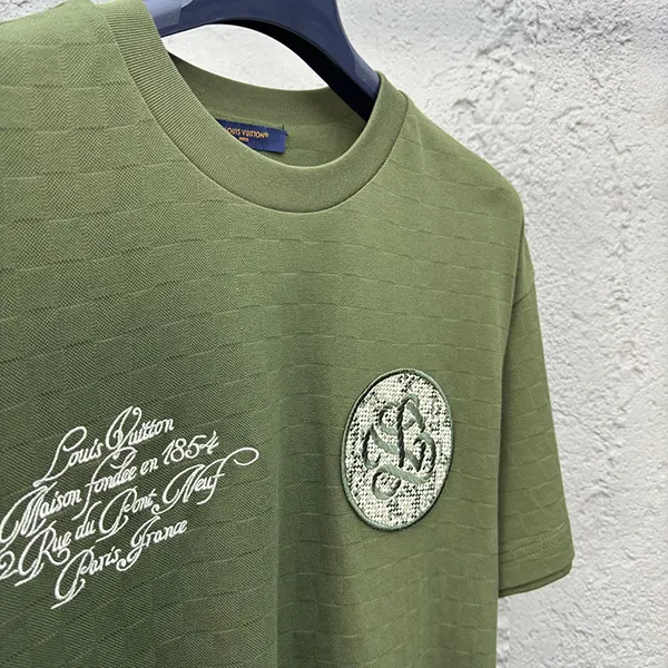 すぐ届 ルイヴィトン シグネチャー 偽物 コットン Tシャツ vuf76722