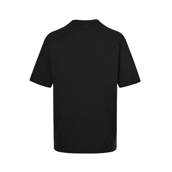 n級 おすすめ プラダ ロゴ ブラック コットン Tシャツ コピー UJN8151052