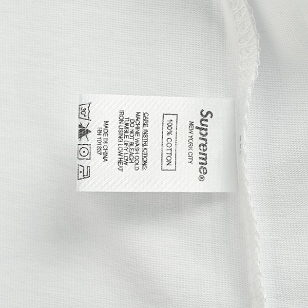 激安価格!シュプリーム★Announcing Tee アナウンシング 半袖 Tシャツ 偽物 ホワイト Shu43328