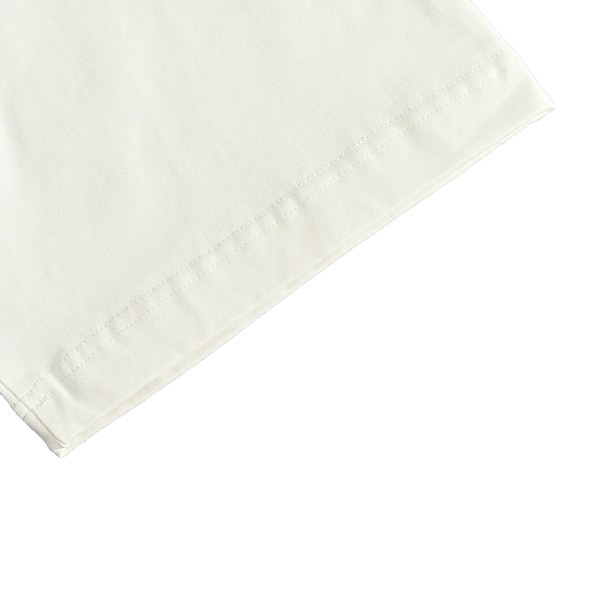 n級品 シャネル 半袖 Tシャツ 偽物 ホワイト クルーネック ロゴ 刺繍 shl06943