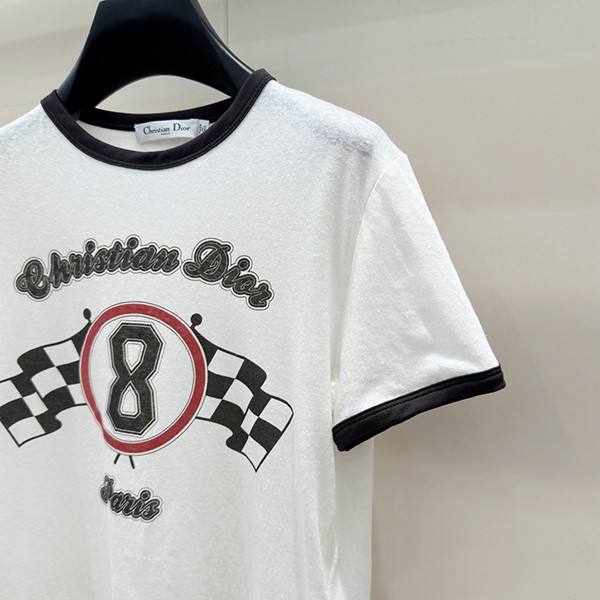 クールカジュアル♪ディオール Tシャツ 偽物 コットン Race X0893