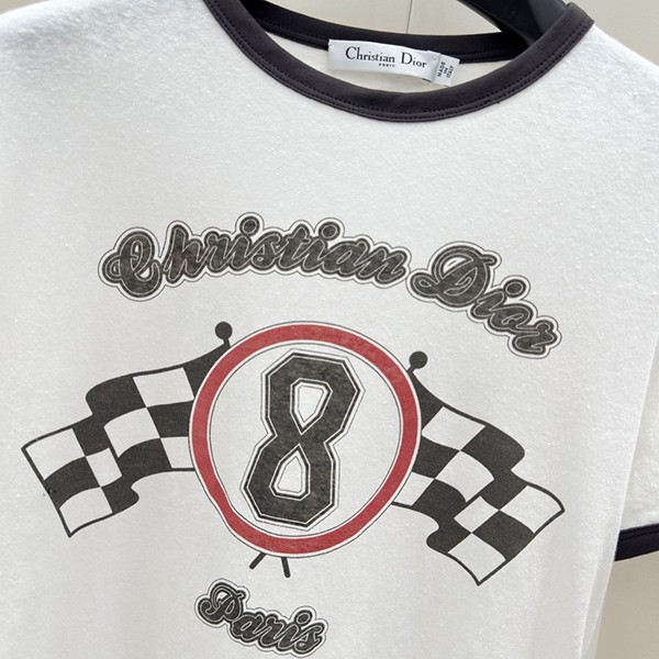 クールカジュアル♪ディオール Tシャツ 偽物 コットン Race X0893