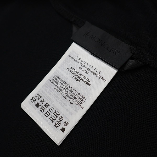 モンクレール◆ピクセルロゴ◆コットンジャージTシャツ コピー J20918C