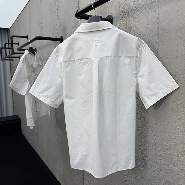希少☆大人爽やか☆ルイヴィトン コットンシャツ 偽物 1AHCH