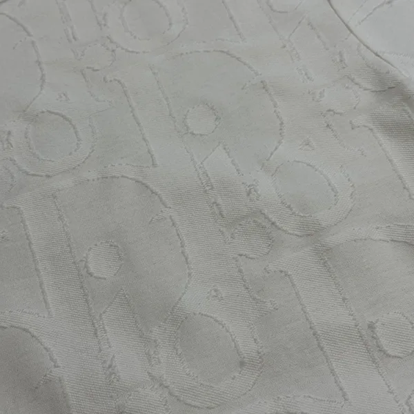 ディオール 25FALL Tシャツ 激安 ホワイト オブリーク コットン 593J696U3012