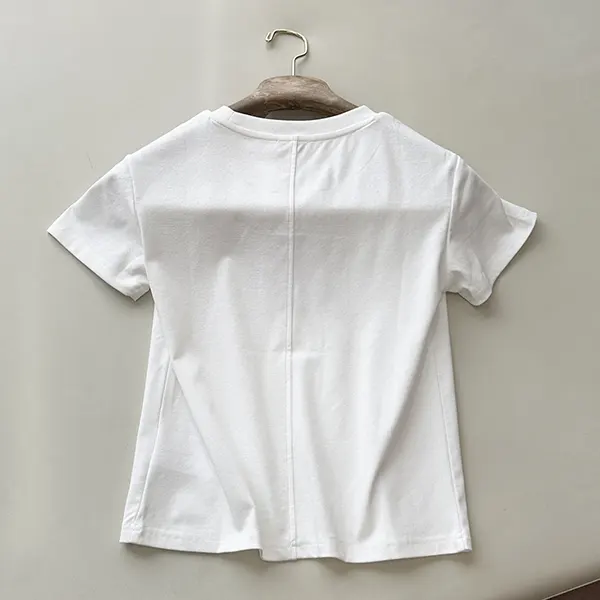すぐ届 シャネル ccロゴ コットン Tシャツ 偽物 sho09708