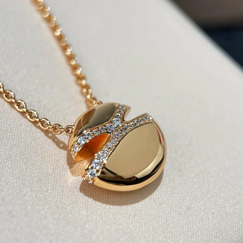 ブティック♪ブルガリ ネックレス レプリカ カボション 18K ゴールド 3色 Bux91726