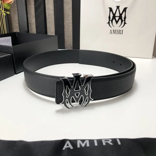 人気!【アミリ】ロゴモチーフレザーベルト 偽物 n級品 おすすめ ams38788