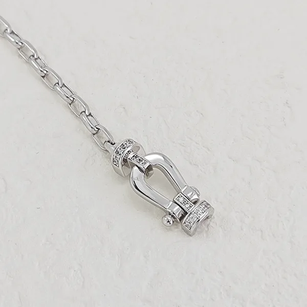 フレッド フォース10ブレスレット 18Kホワイトゴールド ダイヤモンド fuz14948