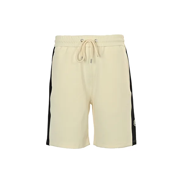 【お洒落☆シンプル】モンクレール ロゴコットンショートパンツ 偽物 mon65259