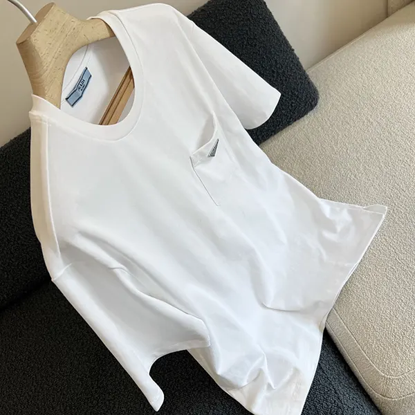 注目★ プラダ T-shirt クルーネック コピー コットンTシャツ pud29860