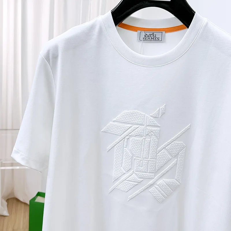 素敵なエルメス Tシャツ 偽物 Chevaux en Symetrie 3D eru01267