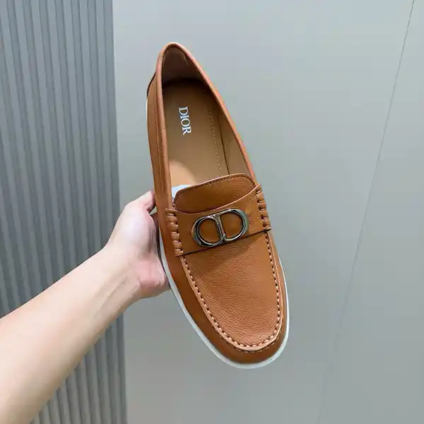 ★大人気★【ディオール コピー】真鍮製CDロゴ《ディオール グランヴィル》ローファー 3色 3LO169ZSI