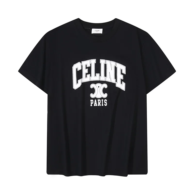 大人気!セリーヌ ルーズコットンジャージーTシャツ フェイク Cez75053