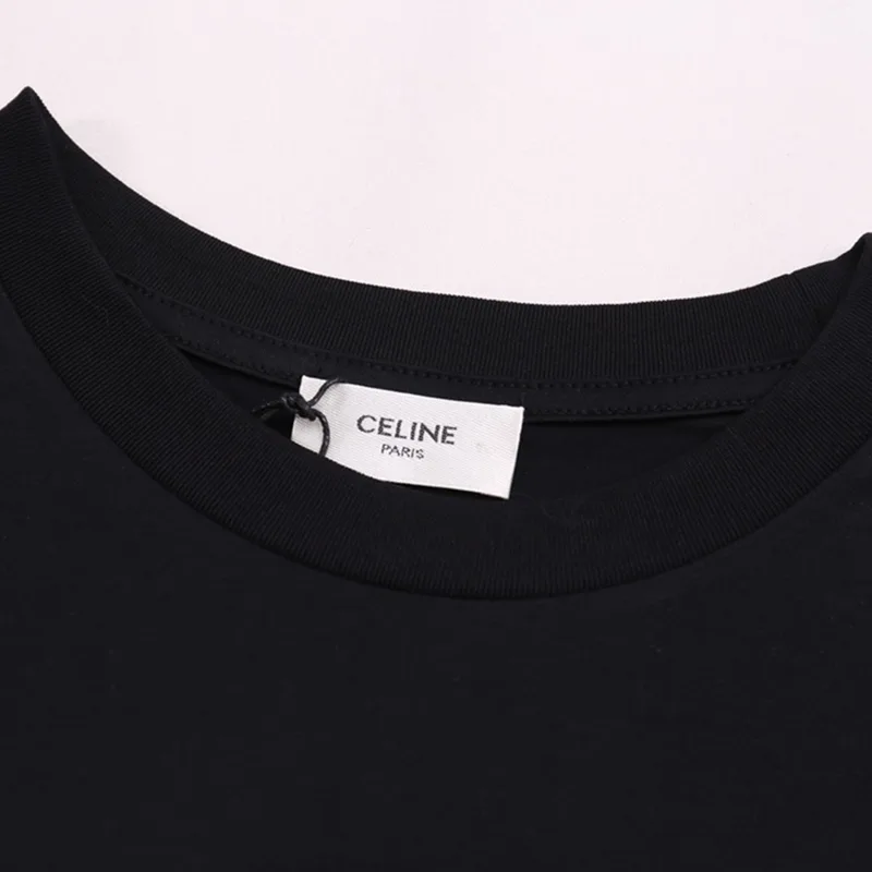 大人気!セリーヌ ルーズコットンジャージーTシャツ フェイク Cez75053