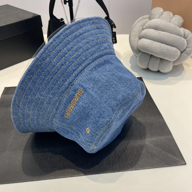 稀少バーバリー デニム バケットハット コピー商品 2色 Baa22769