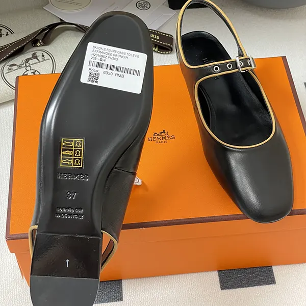 目を惹くカラー エルメス パンプス クレオ スリングバック era36211