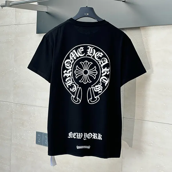 新デザイン クロムハーツ ホースシューロゴTシャツ コピー Kup66679