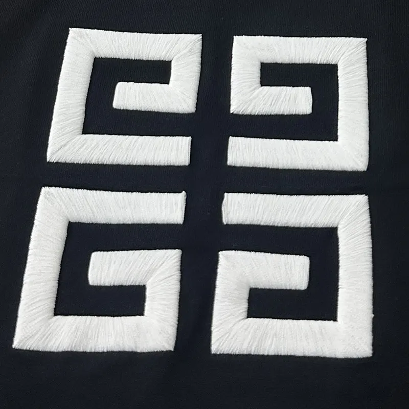 注目★ジバンシィ スーパーコピー 4G 刺繍 オーバーサイズ Tシャツ jiq97548