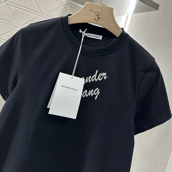アレキサンダーワン☆ロゴ入り クルーネック Tシャツ 偽物♪ arc04483