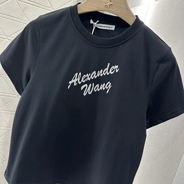 アレキサンダーワン☆ロゴ入り クルーネック Tシャツ 偽物♪ arc04483