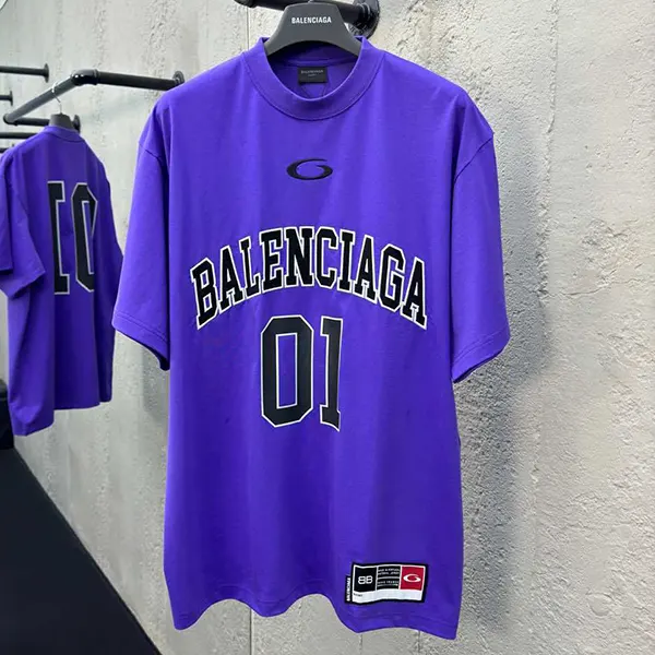 バレンシアガ パロディ バスケットボール シリーズ オーバーサイズ Tシャツ baz99690