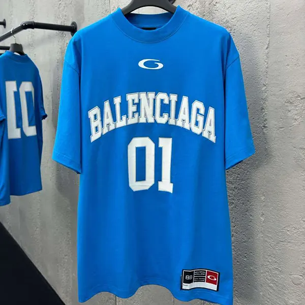 バレンシアガ パロディ バスケットボール シリーズ オーバーサイズ Tシャツ baz99690
